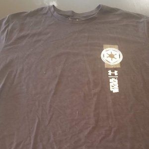 Under Armour Star Wars t-shirt men's XL - ft Empire symbol and tie fighter